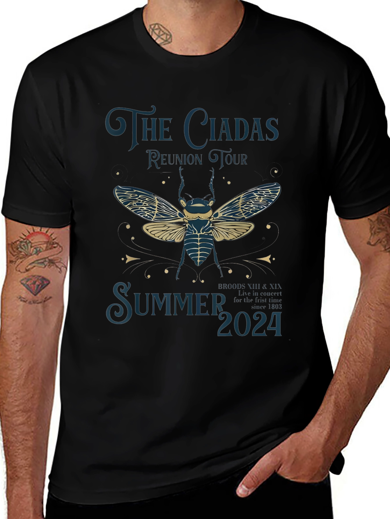 The Ciadas Reunion Tour Summer 2024 T-Shirt