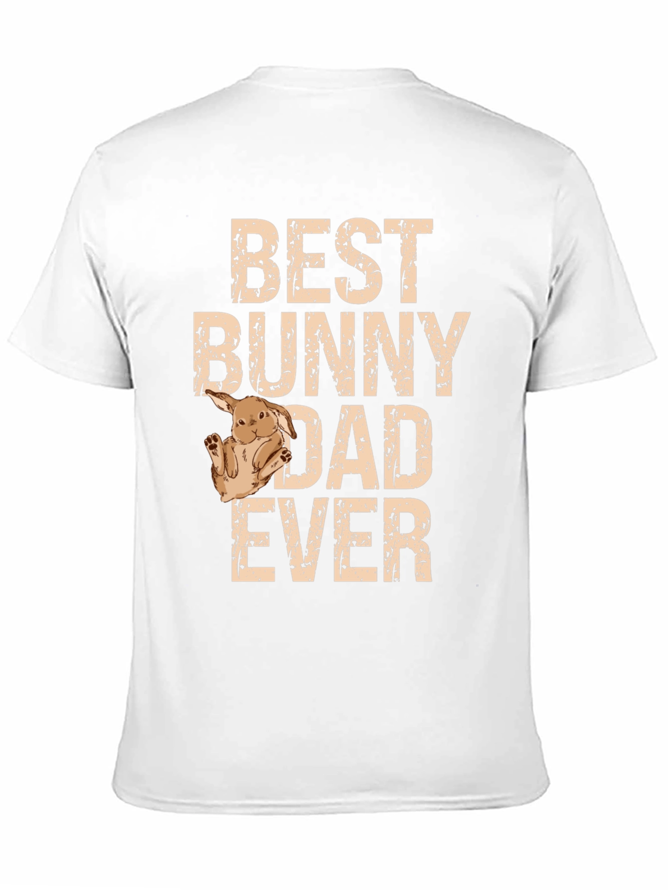 Best Bunny Dad Ever Graphic T-Shirt