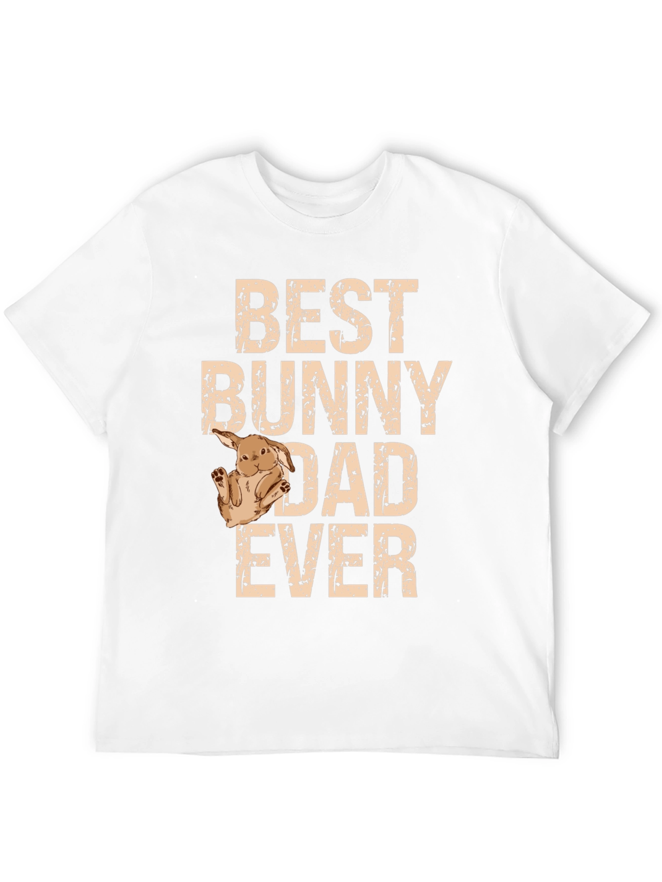 Best Bunny Dad Ever Graphic T-Shirt