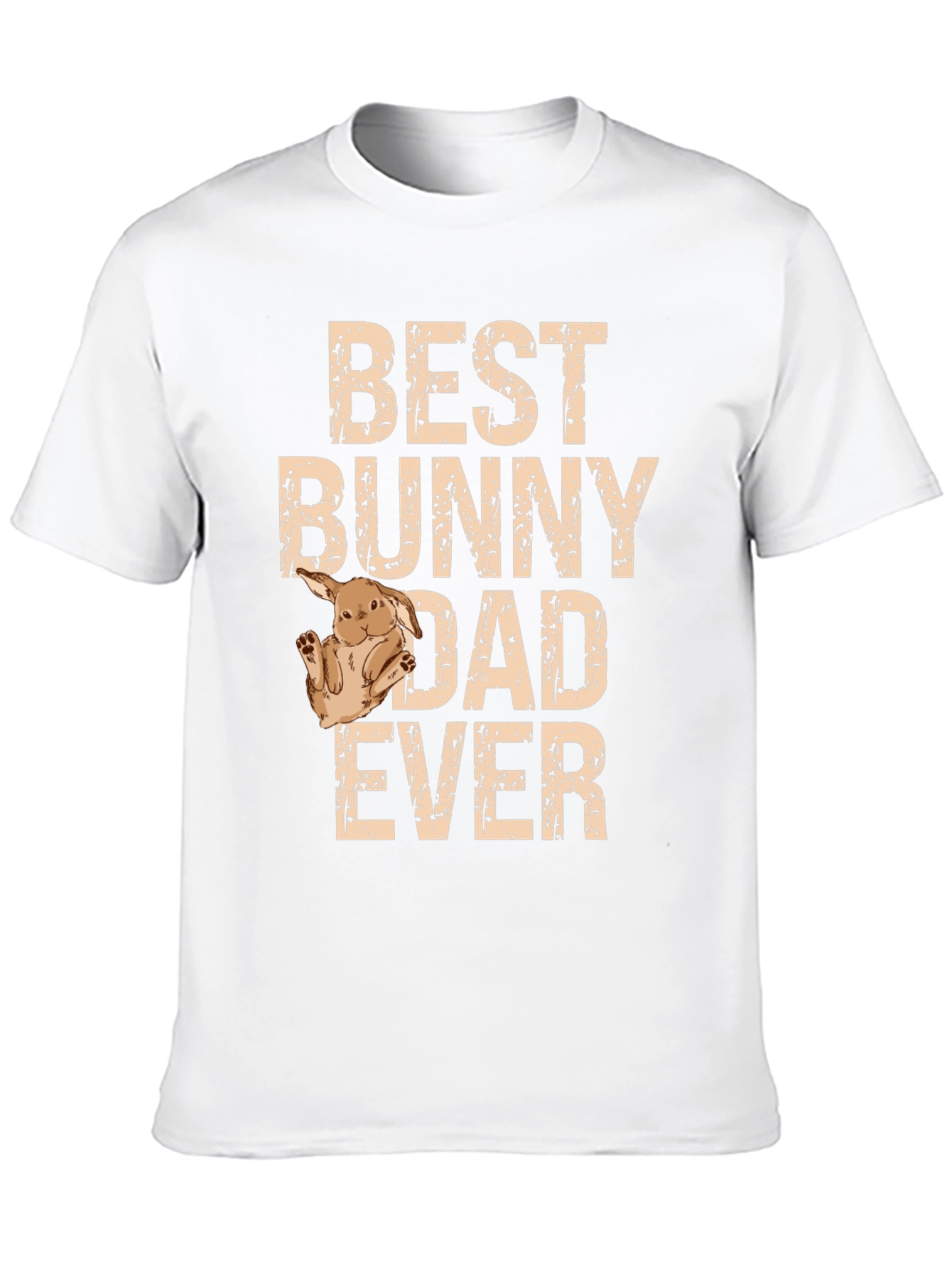 Best Bunny Dad Ever Graphic T-Shirt