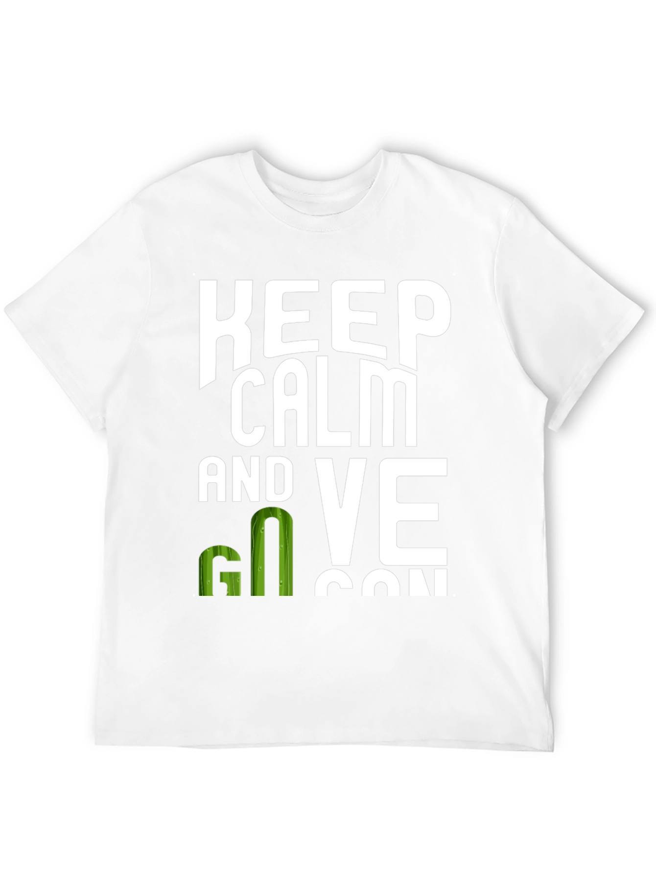 Keep Calm and Go Vegan T-Shirt