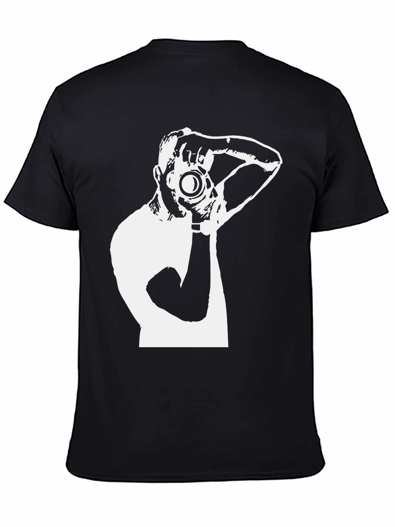 Photographer Graphic T-Shirt - Cool Black Tee