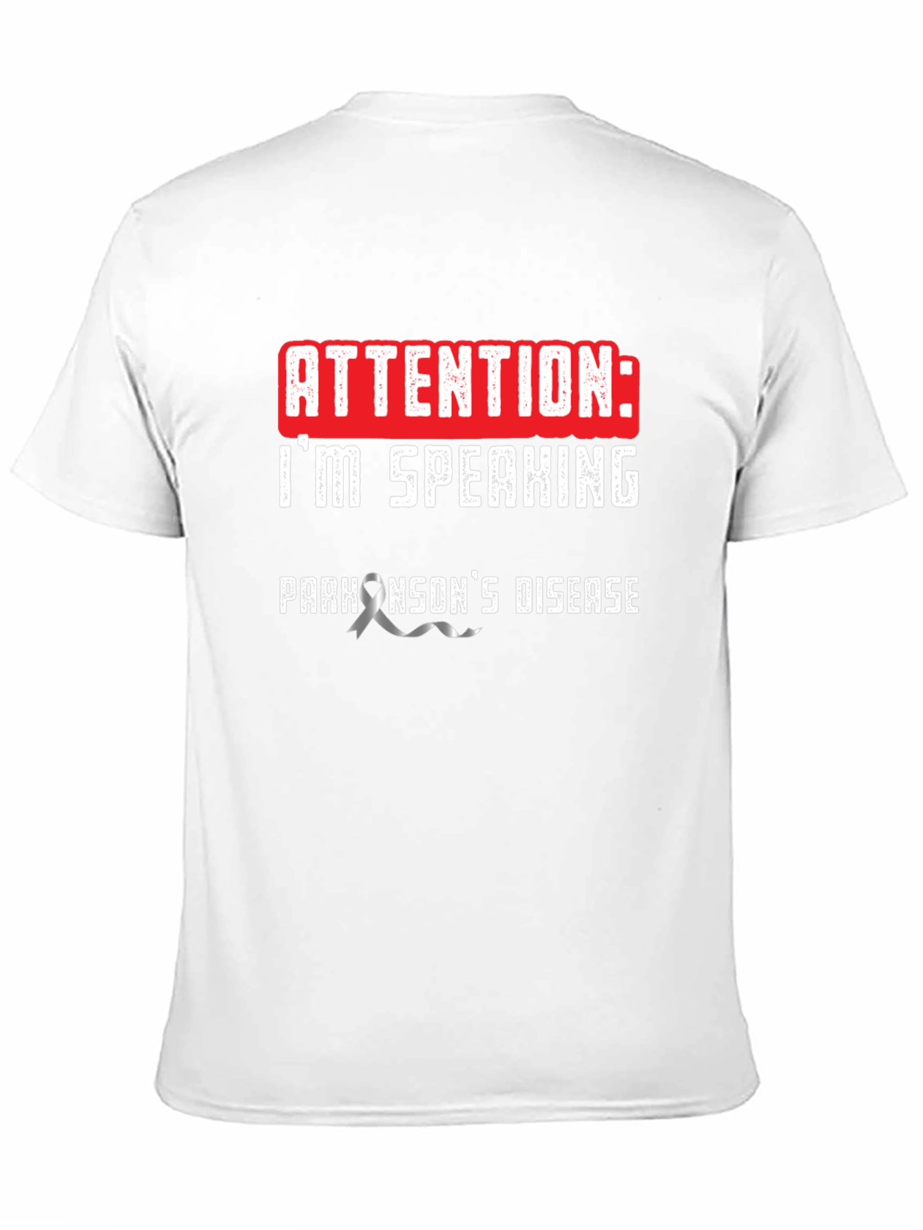 Attention: Im Speaking Parkinsons Disease T-Shirt