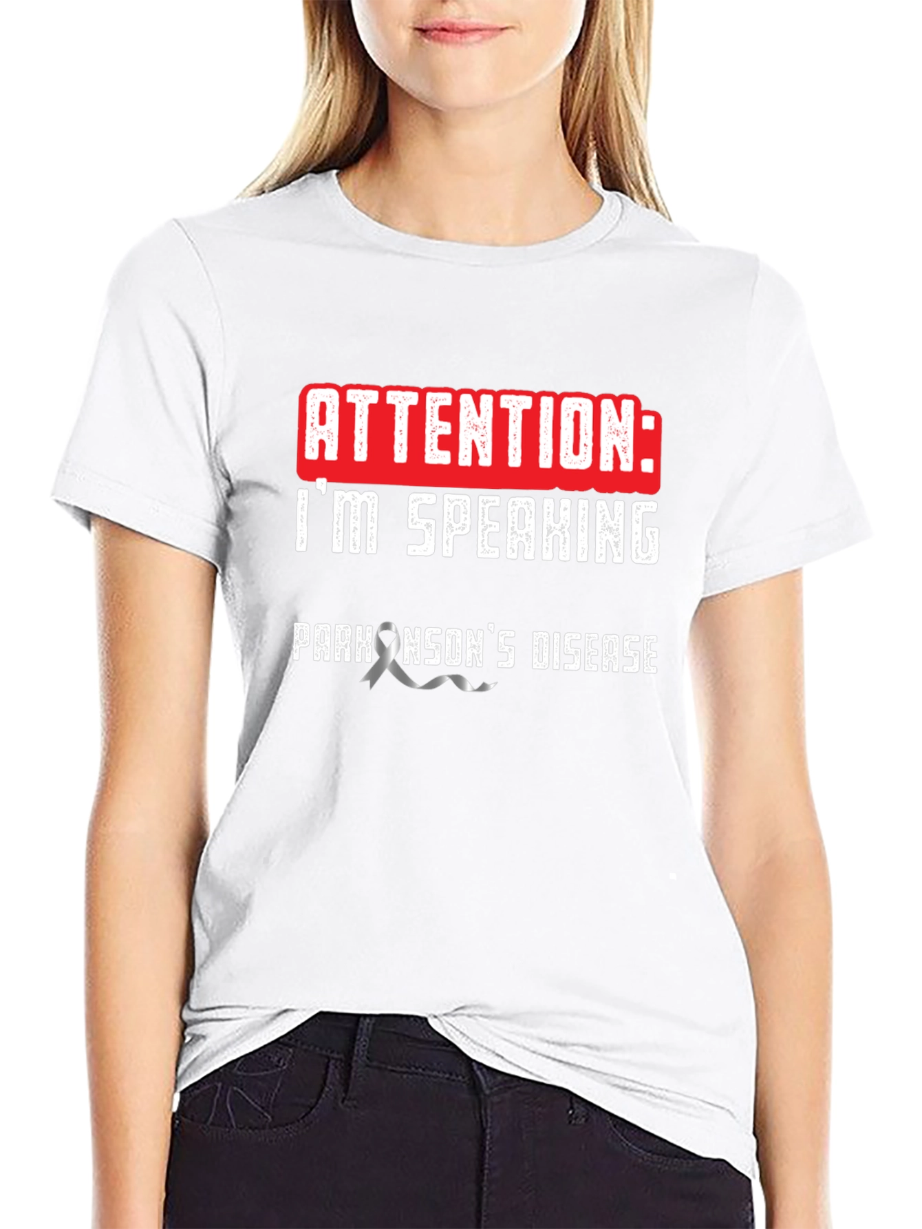 Attention: Im Speaking Parkinsons Disease T-Shirt