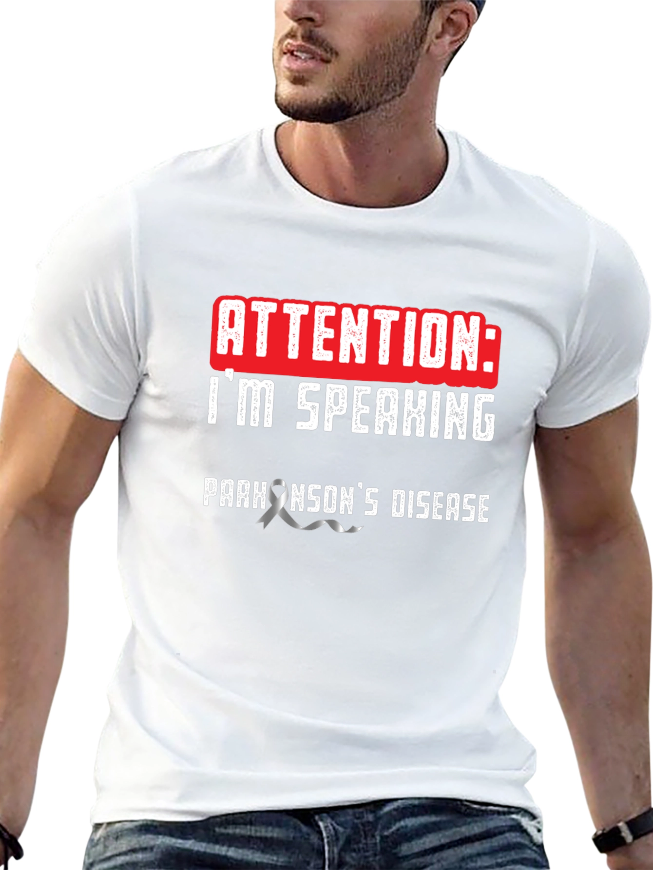 Attention: Im Speaking Parkinsons Disease T-Shirt