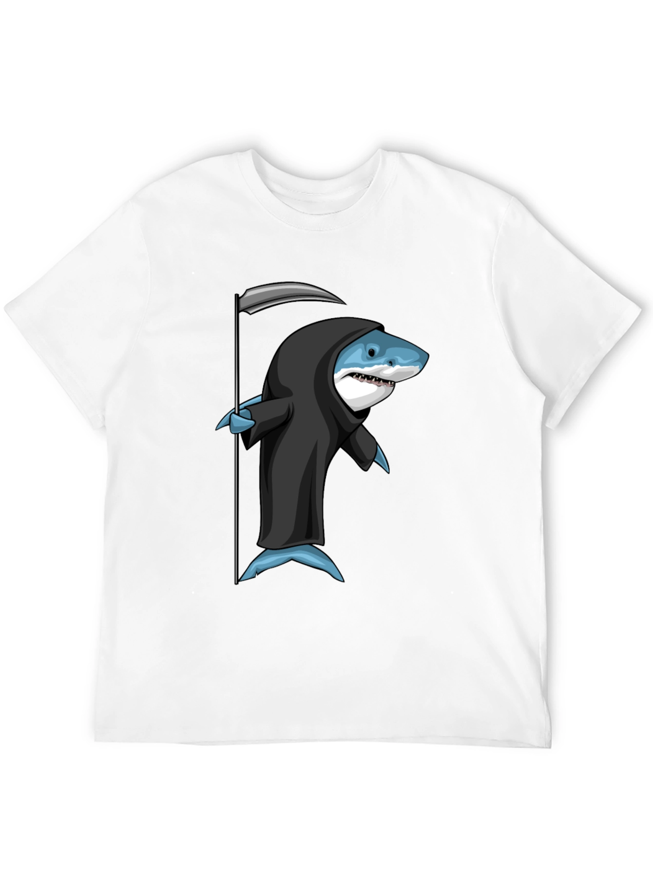 Reaper Shark Graphic T-Shirt - Death From the Deep