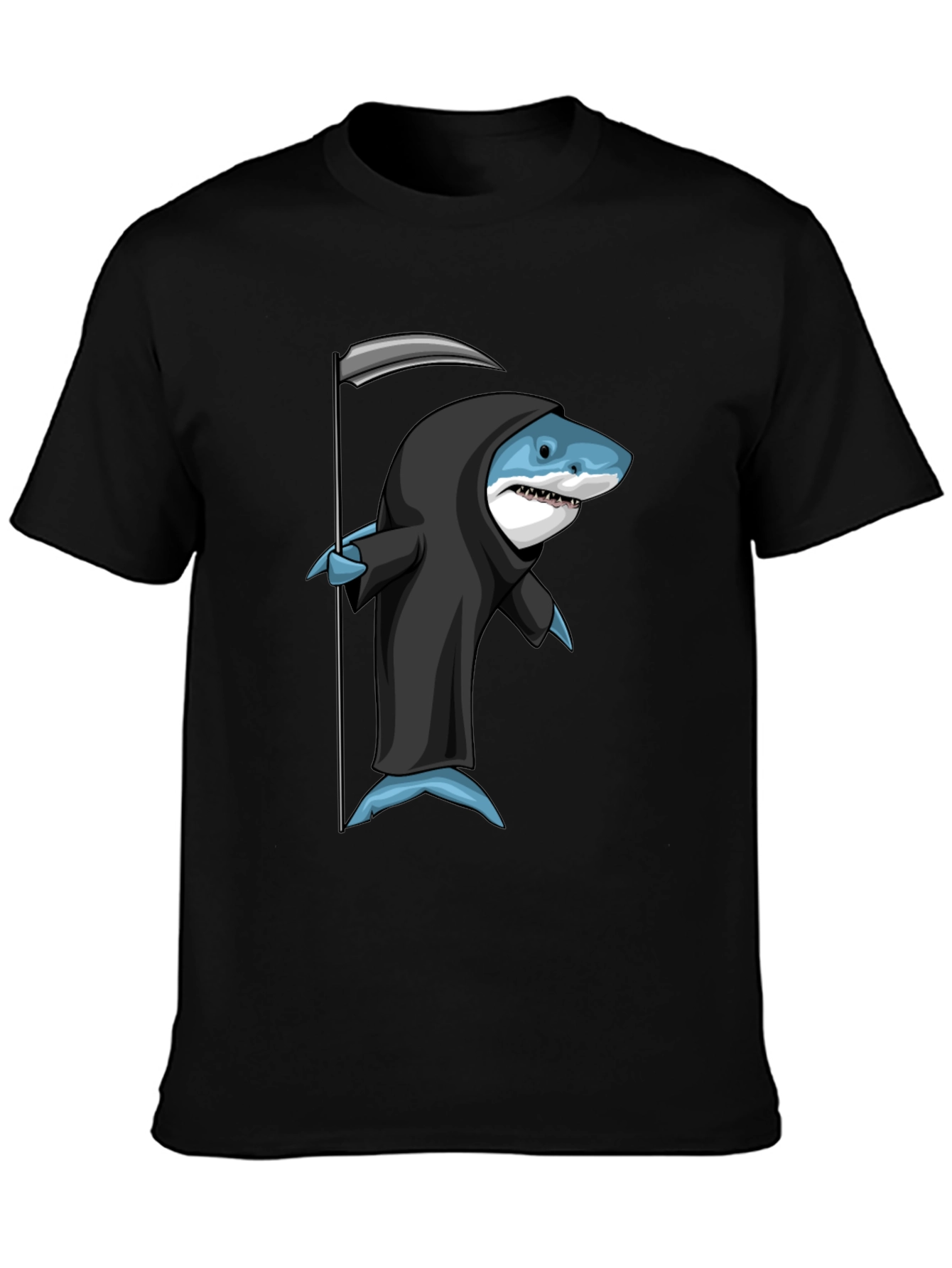 Reaper Shark Graphic T-Shirt - Death From the Deep