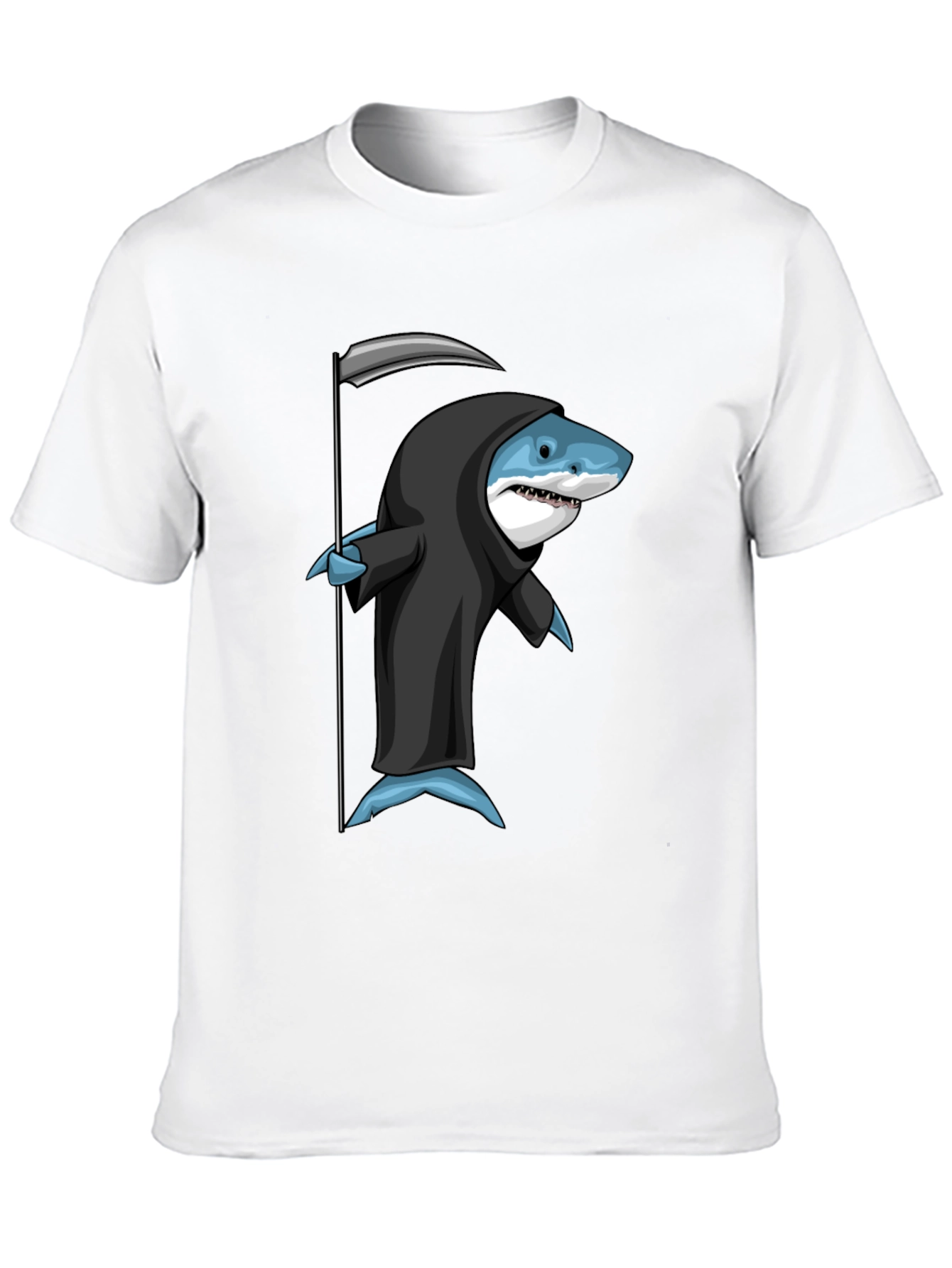 Reaper Shark Graphic T-Shirt - Death From the Deep