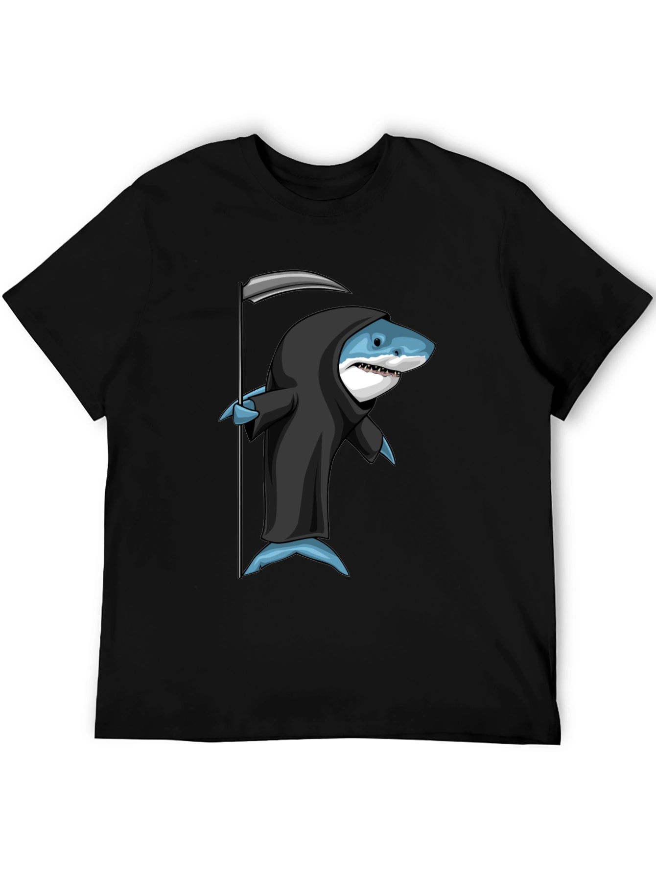 Reaper Shark Graphic T-Shirt - Death From the Deep