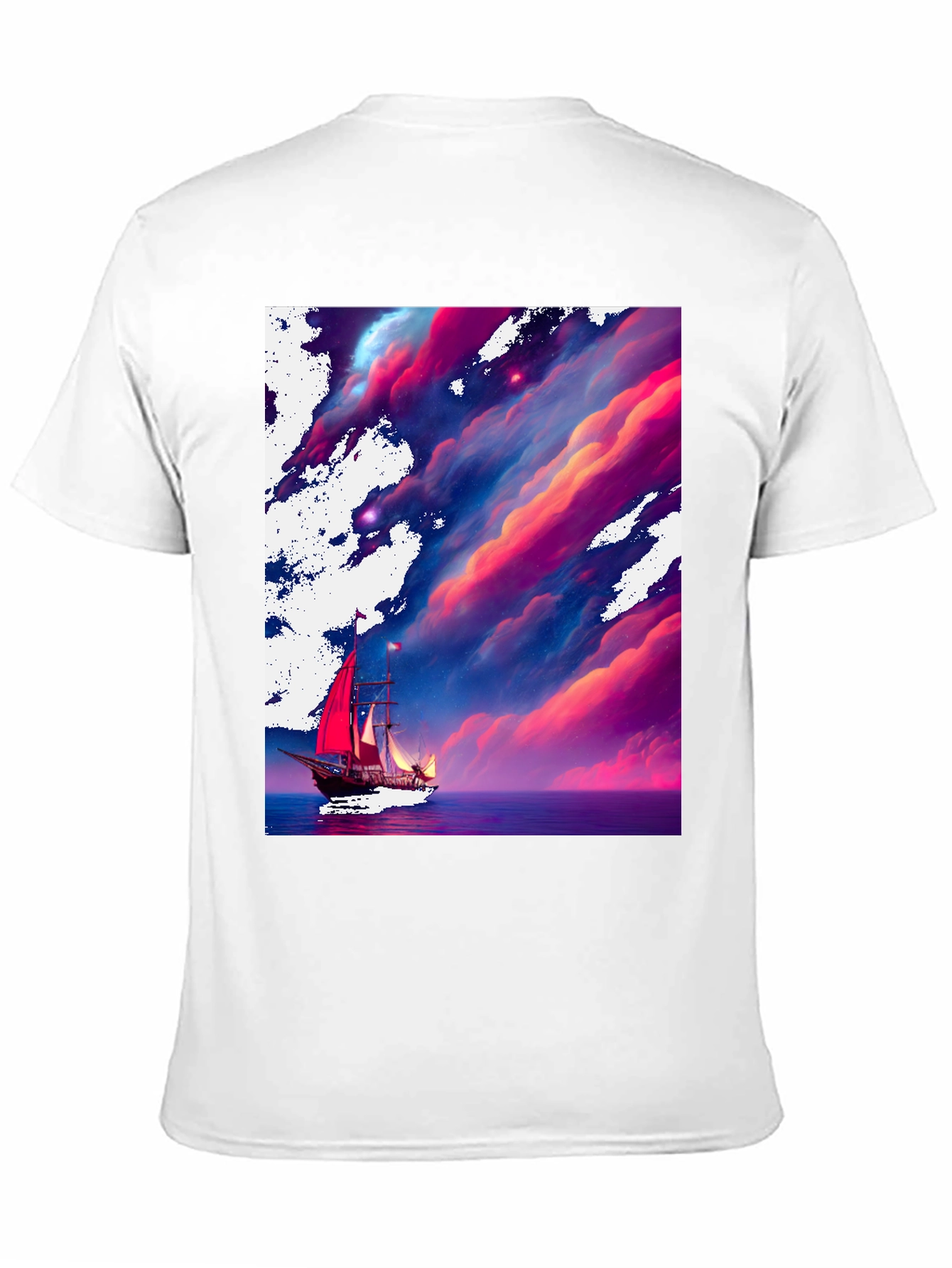 Sailboat Dreamscape Graphic Tee