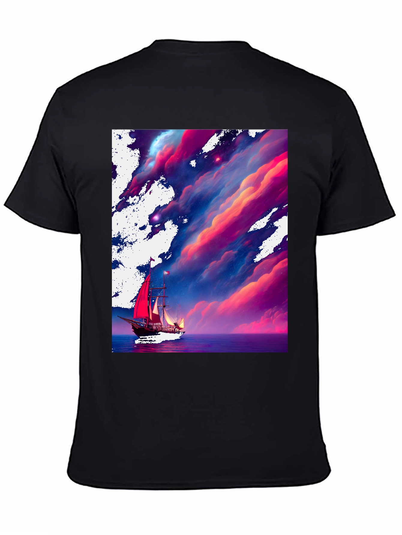 Sailboat Dreamscape Graphic Tee