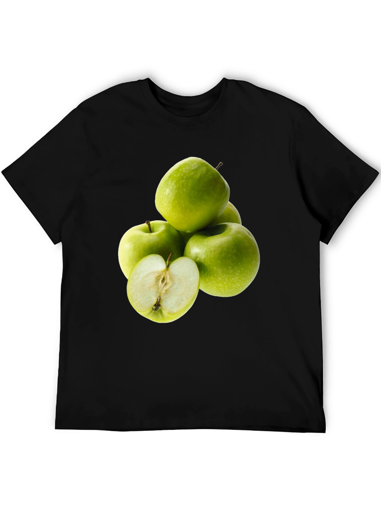 Apple Graphic Tee - Fresh & Fruity Design