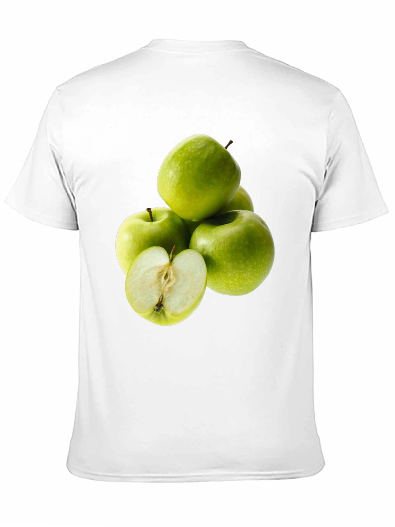 Apple Graphic Tee - Fresh & Fruity Design