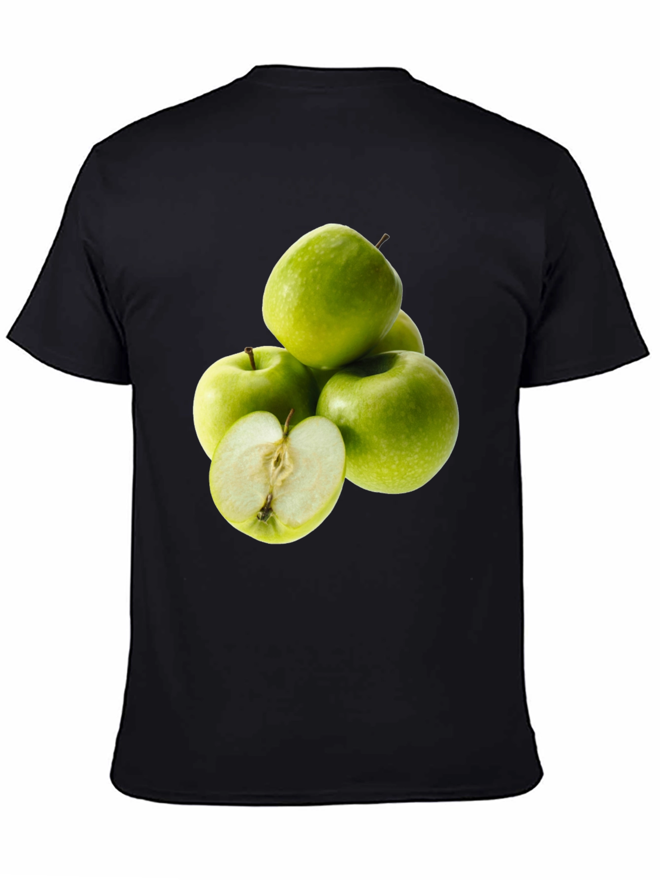 Apple Graphic Tee - Fresh & Fruity Design