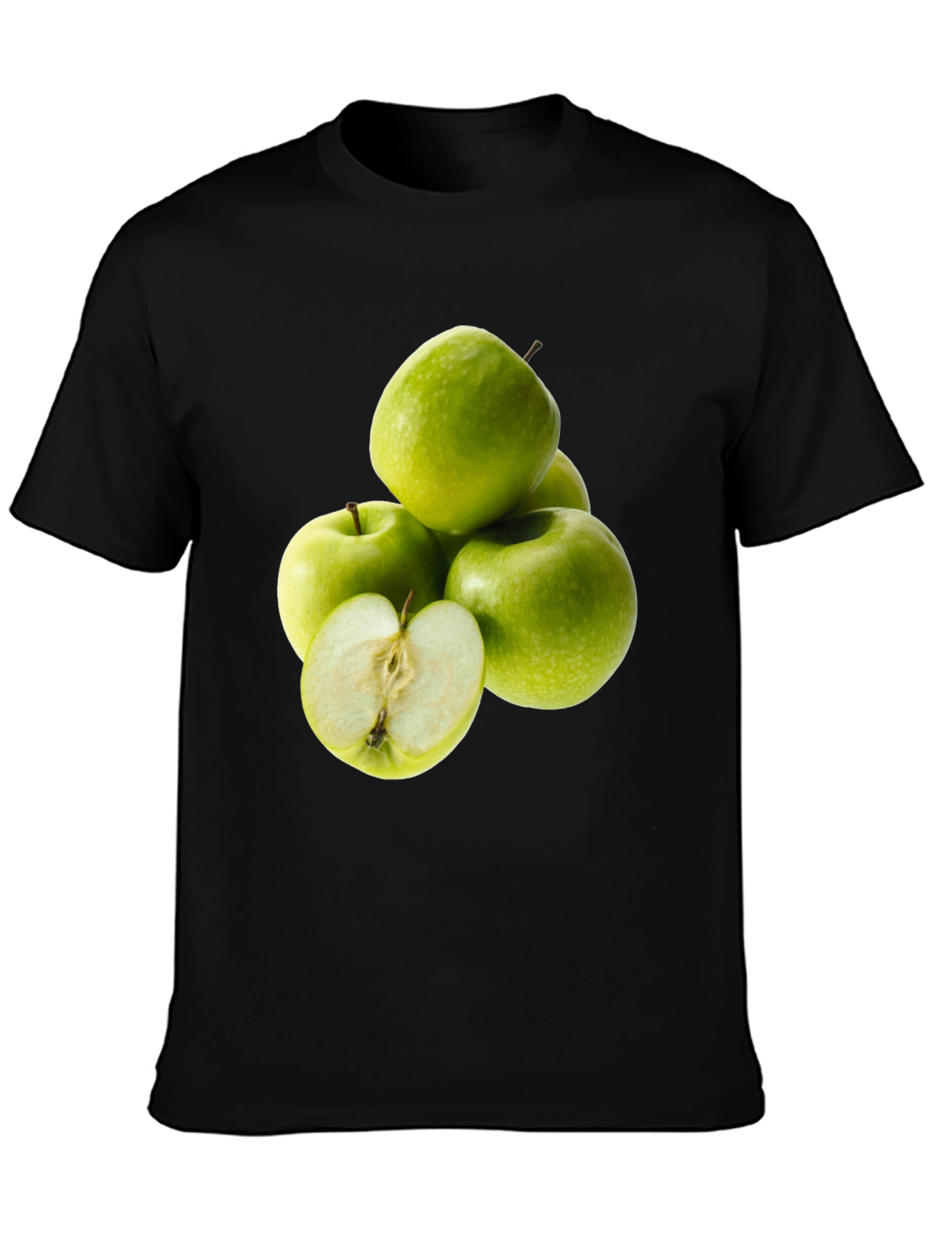 Apple Graphic Tee - Fresh & Fruity Design