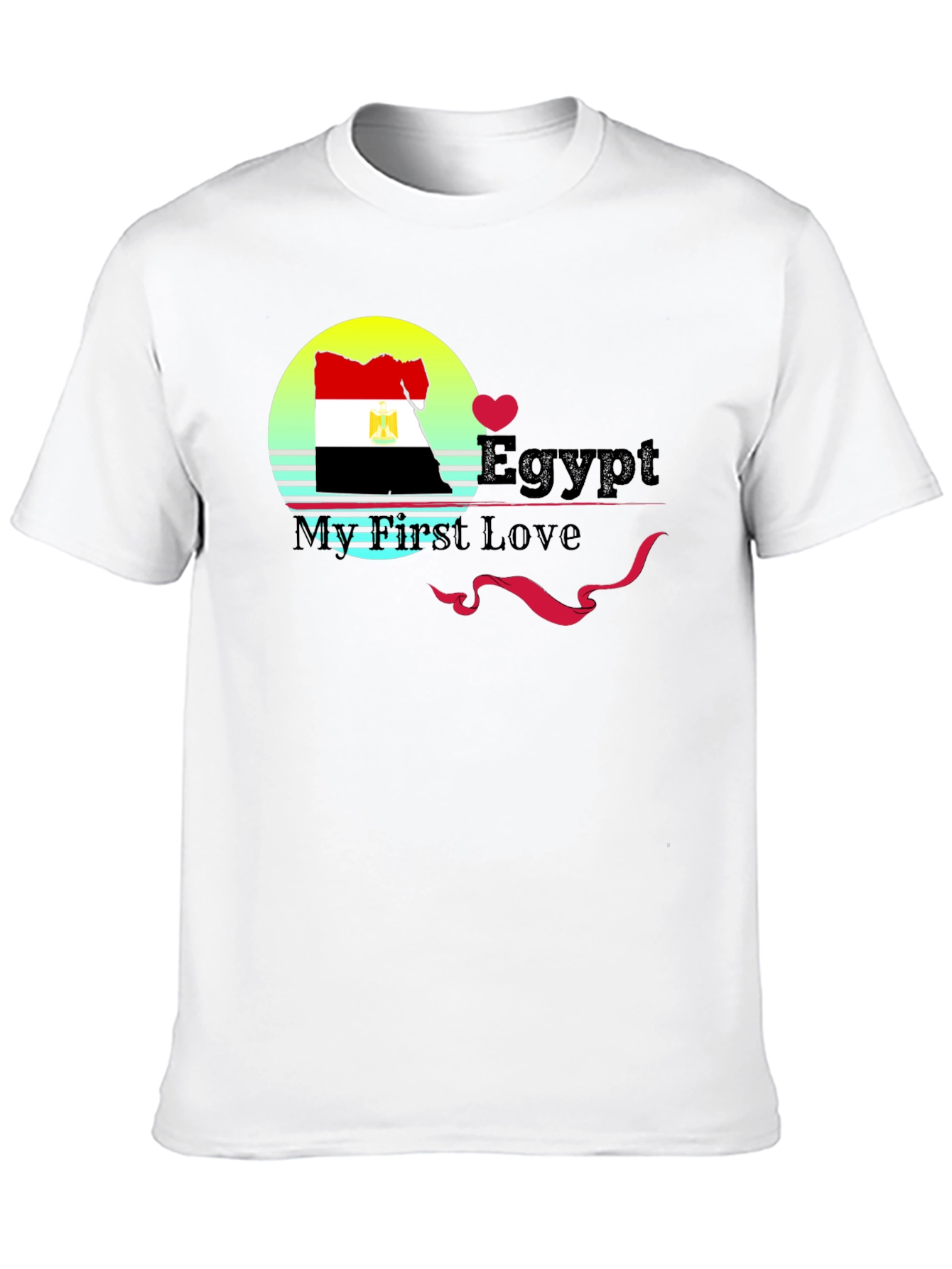 Egypt My First Love Black T-Shirt
