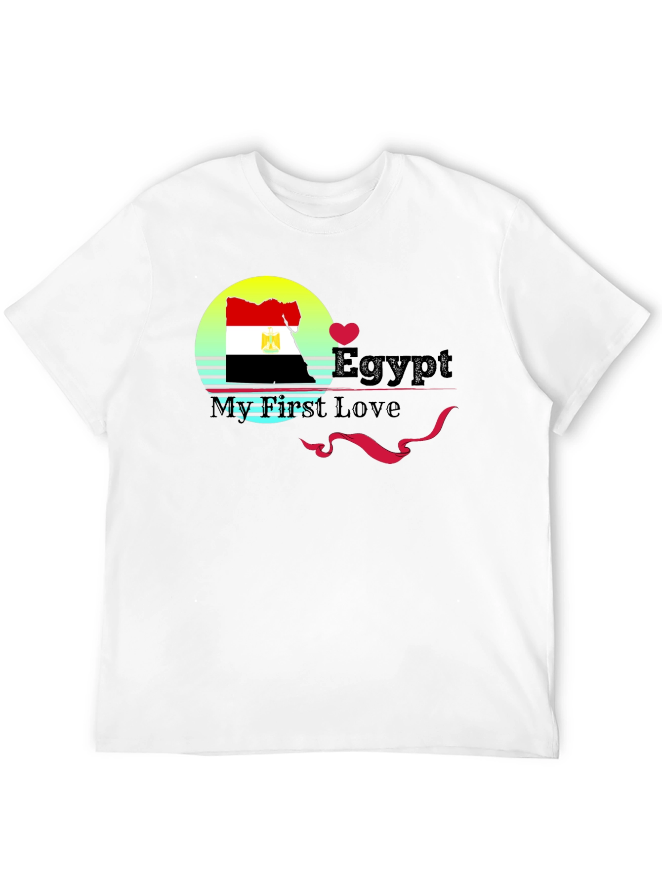 Egypt My First Love Black T-Shirt