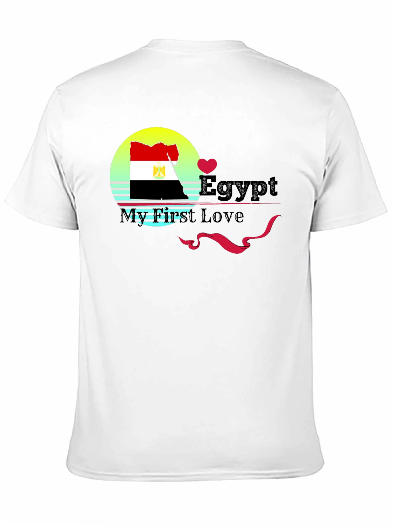 Egypt My First Love Black T-Shirt