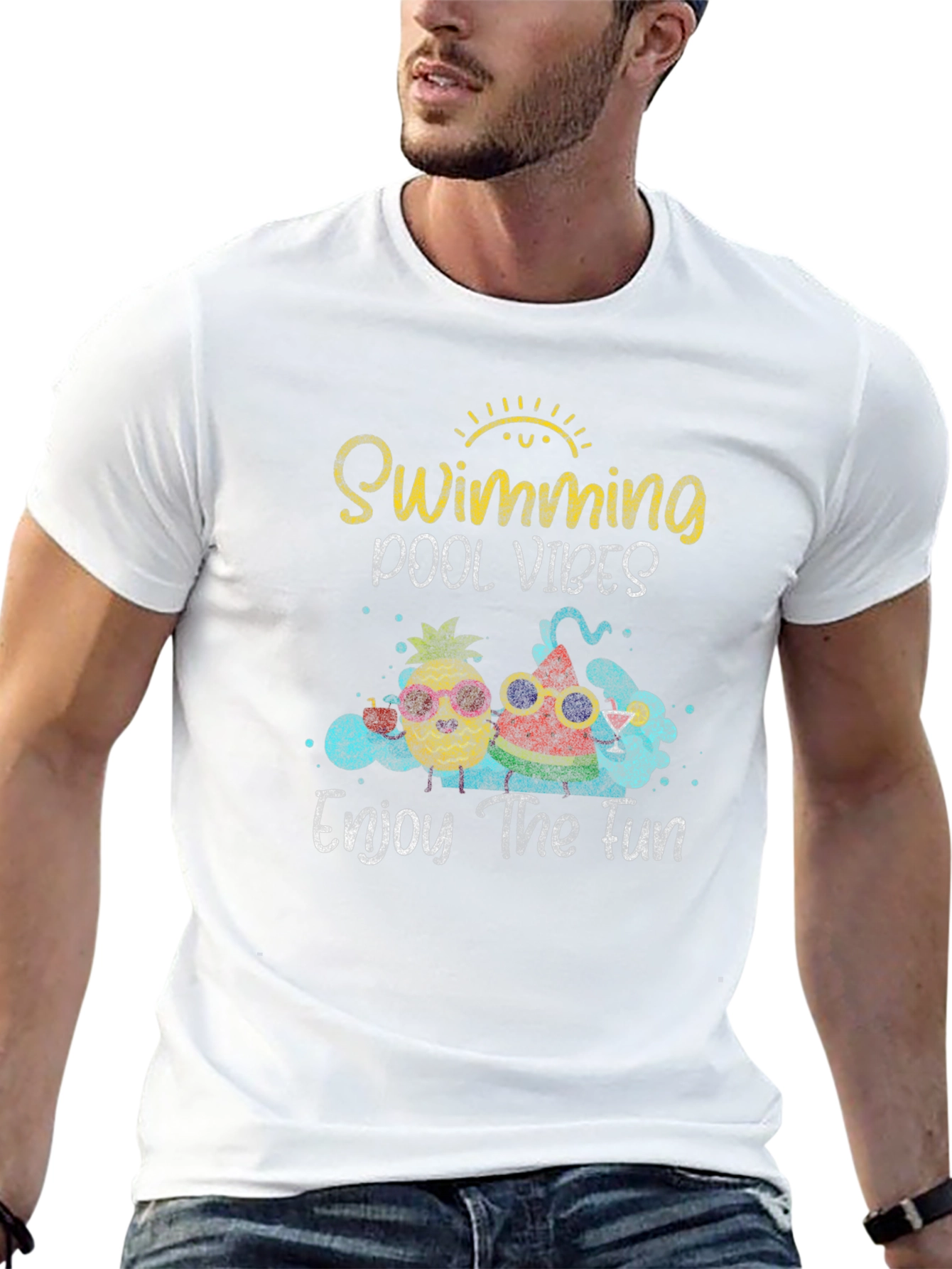 Swimming Pool Vibes Graphic Tee