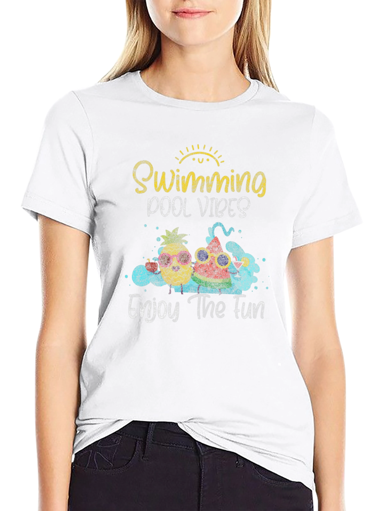Swimming Pool Vibes Graphic Tee