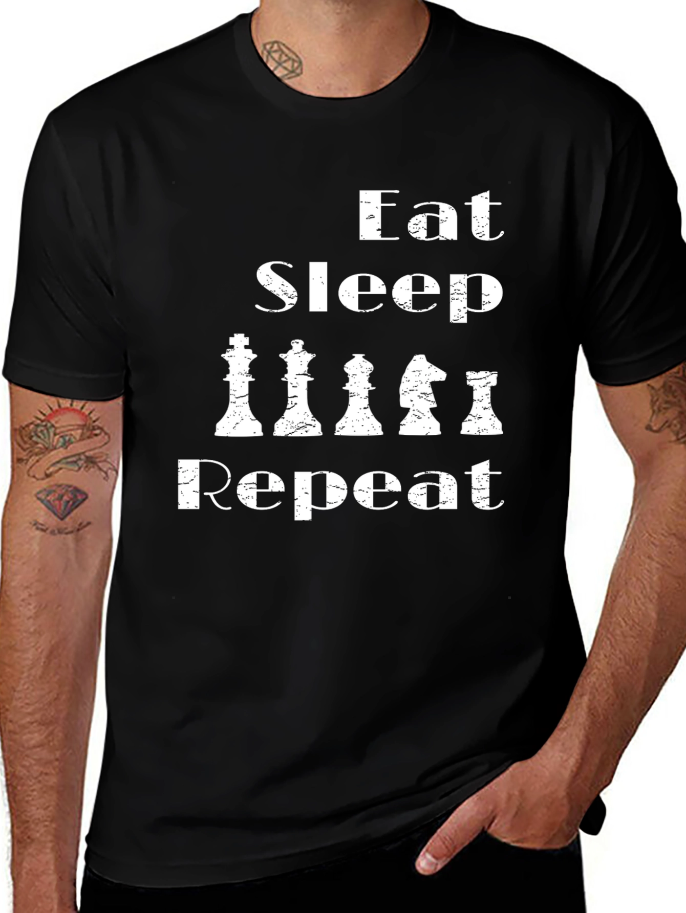 Eat Sleep Chess Repeat T-Shirt