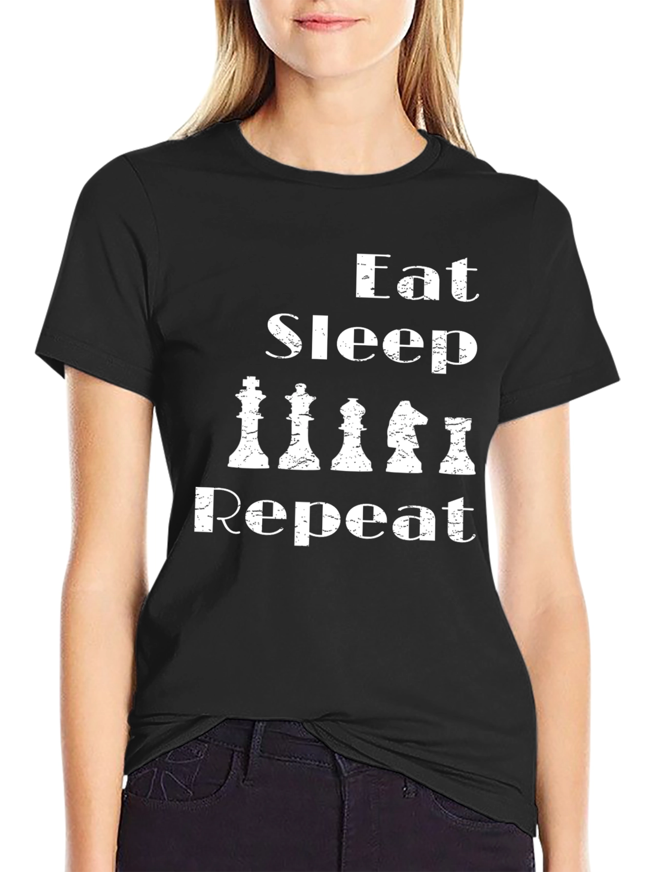 Eat Sleep Chess Repeat T-Shirt