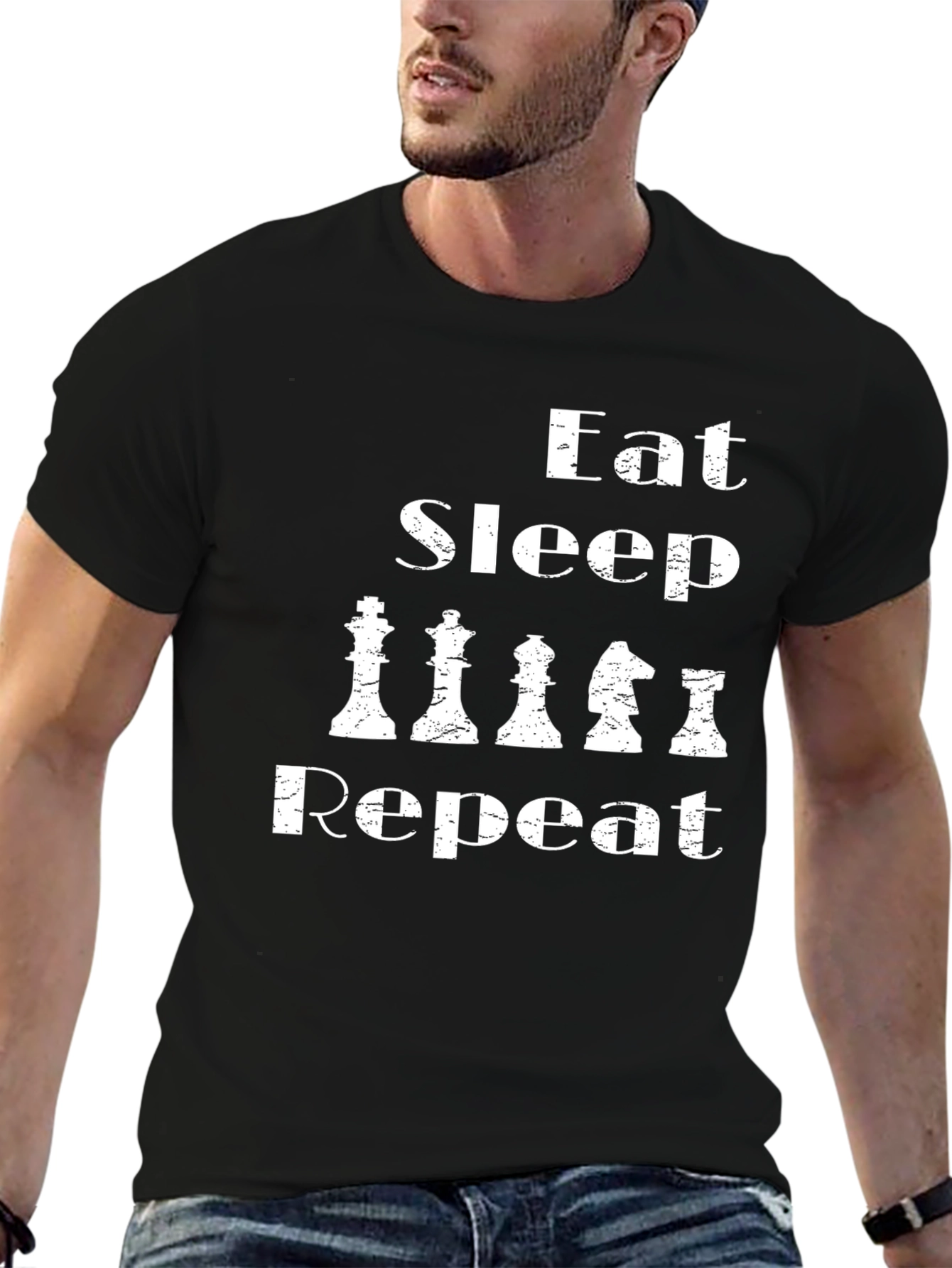 Eat Sleep Chess Repeat T-Shirt