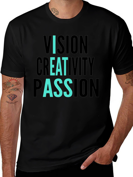 Vision Creativity Passion Graphic Tee