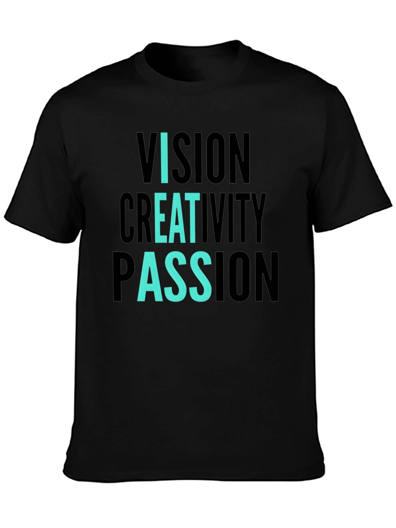 Vision Creativity Passion Graphic Tee