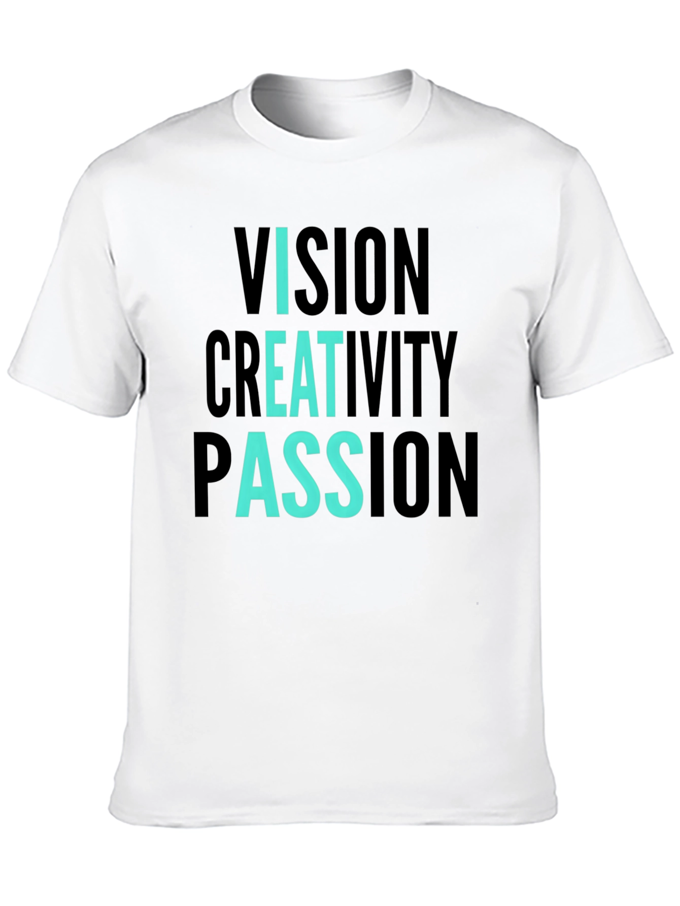 Vision Creativity Passion Graphic Tee