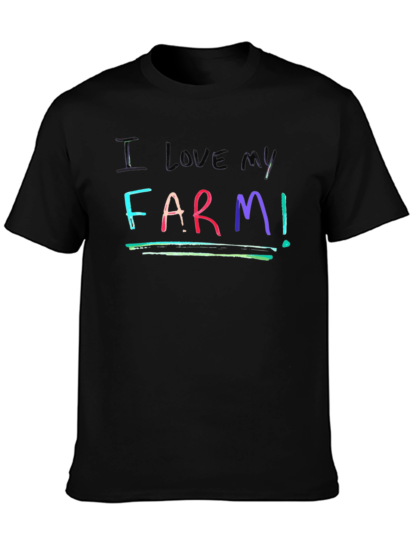I Love My Farm T-Shirt