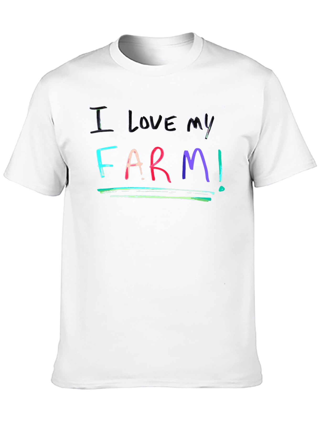 I Love My Farm T-Shirt