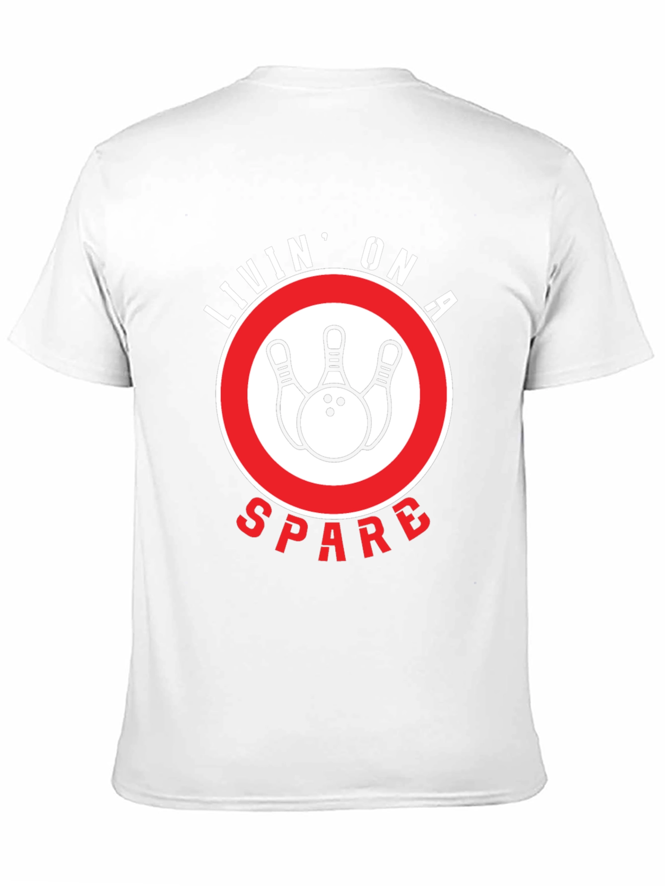 Livin On a Spare Bowling T-Shirt