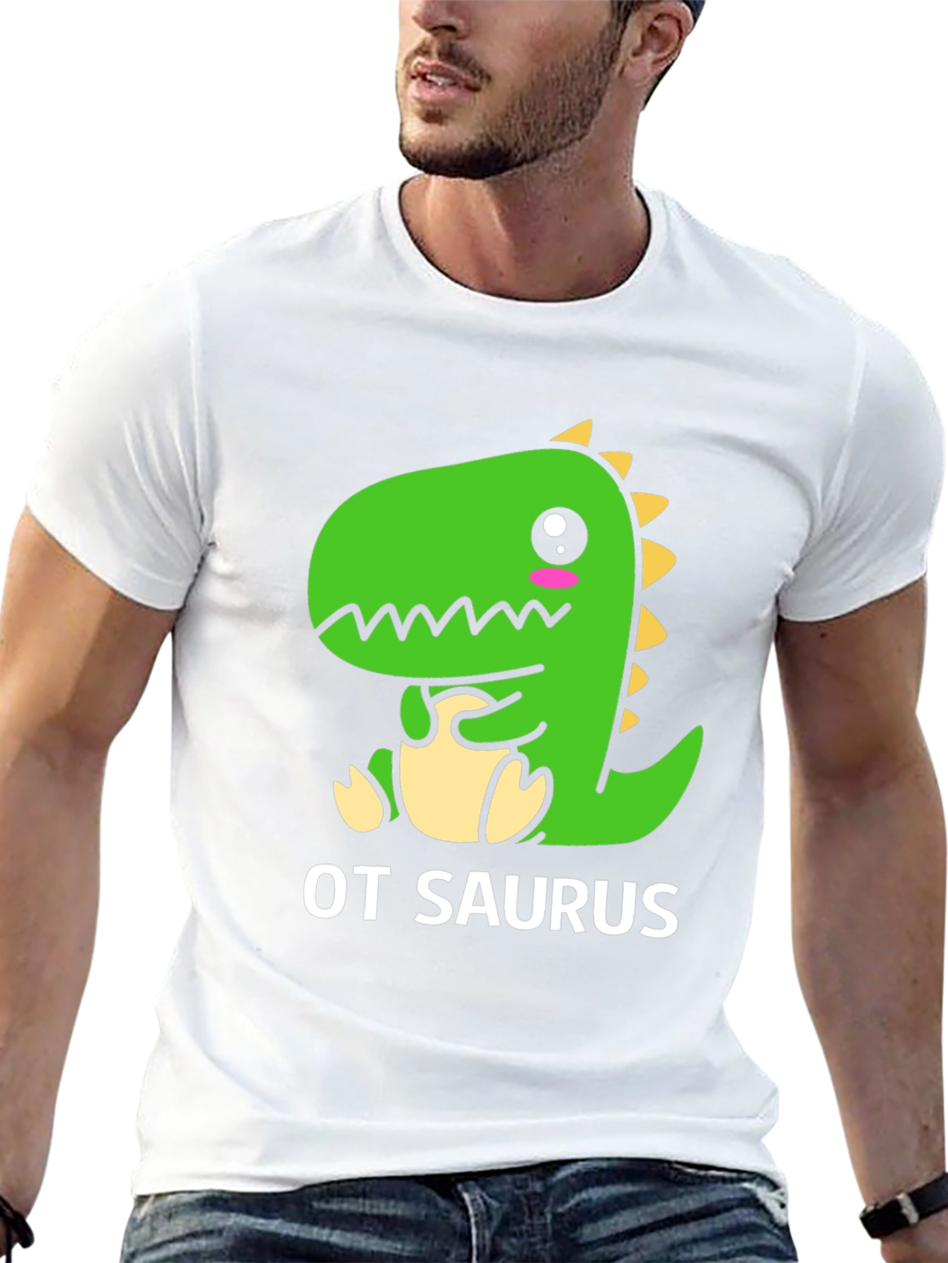 OT Saurus T-Shirt - Occupational Therapy Dino Tee