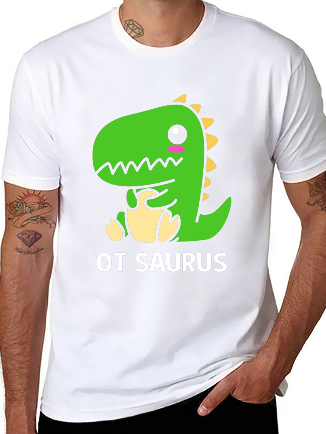 OT Saurus T-Shirt - Occupational Therapy Dino Tee