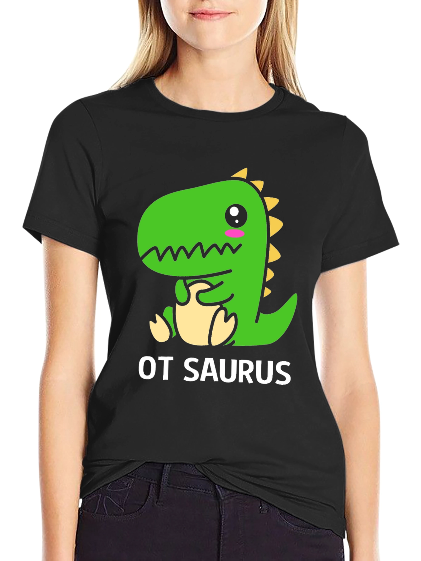 OT Saurus T-Shirt - Occupational Therapy Dino Tee