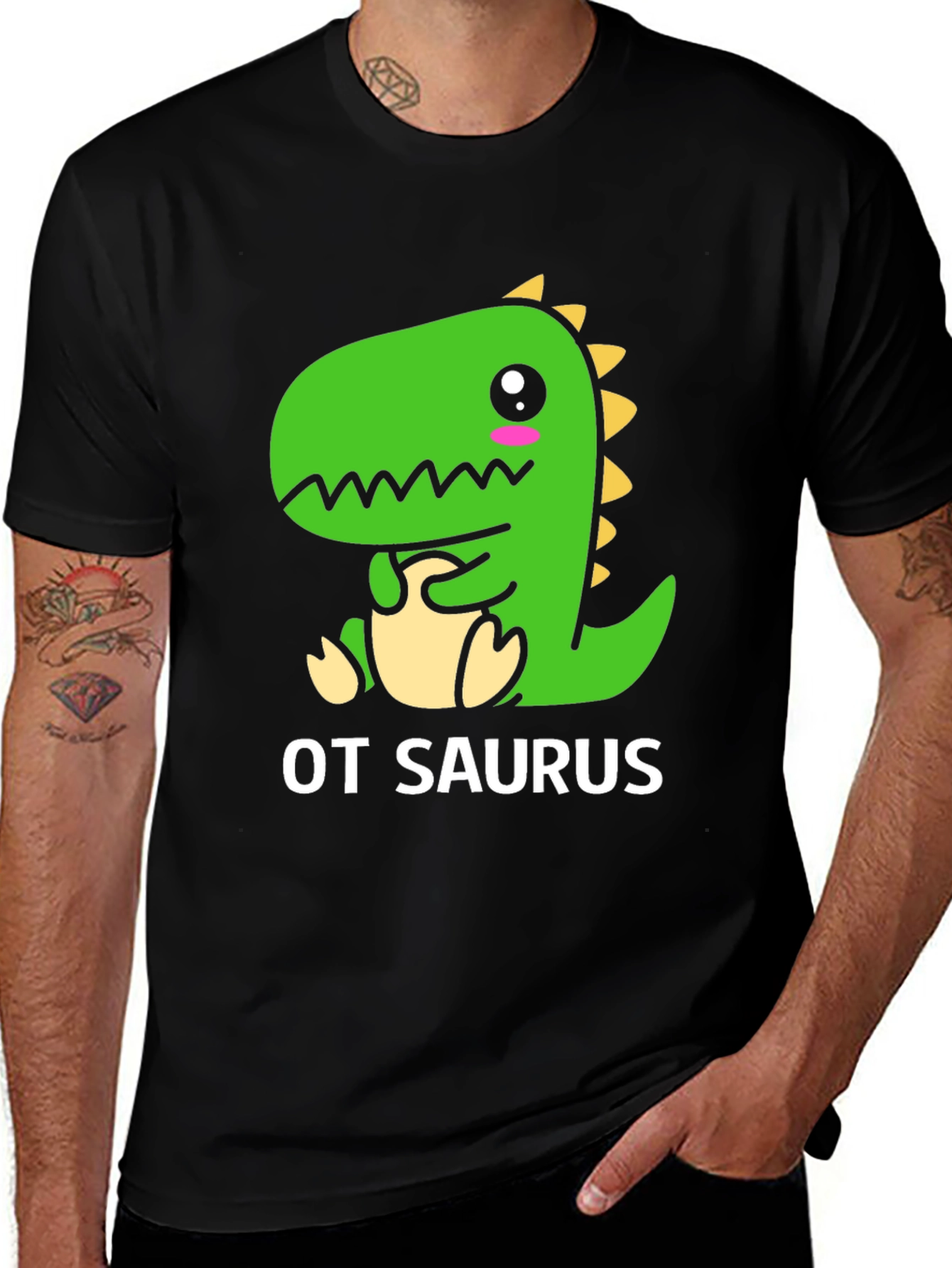 OT Saurus T-Shirt - Occupational Therapy Dino Tee