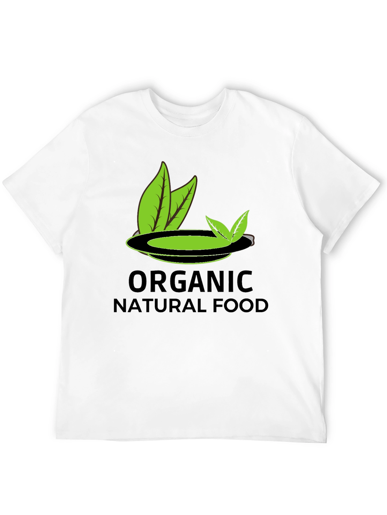 Organic Natural Food Graphic T-Shirt