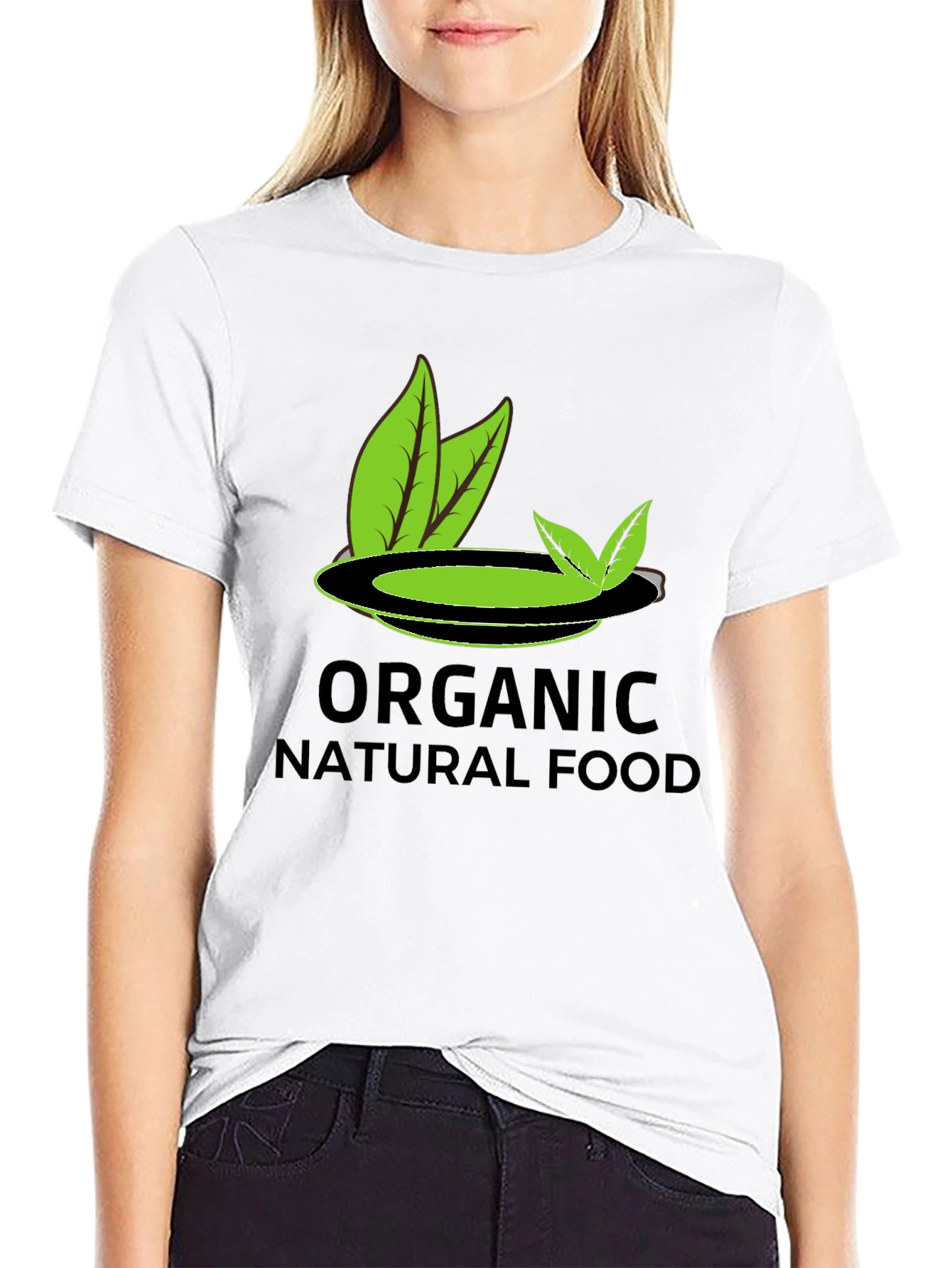Organic Natural Food Graphic T-Shirt