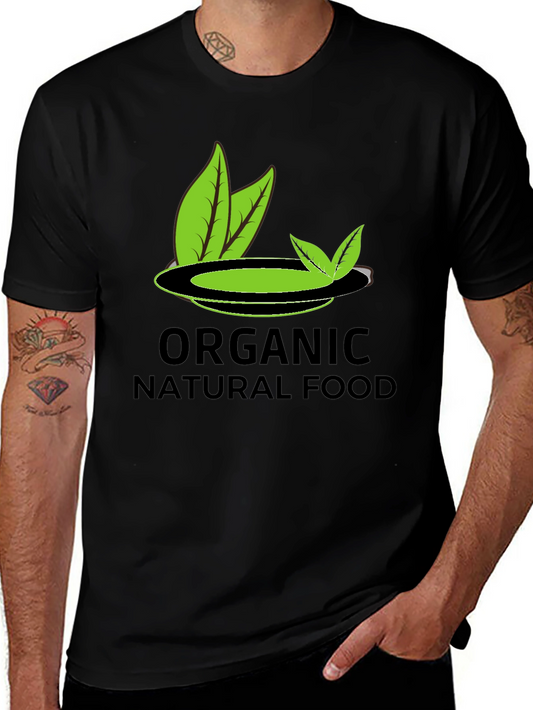 Organic Natural Food Graphic T-Shirt