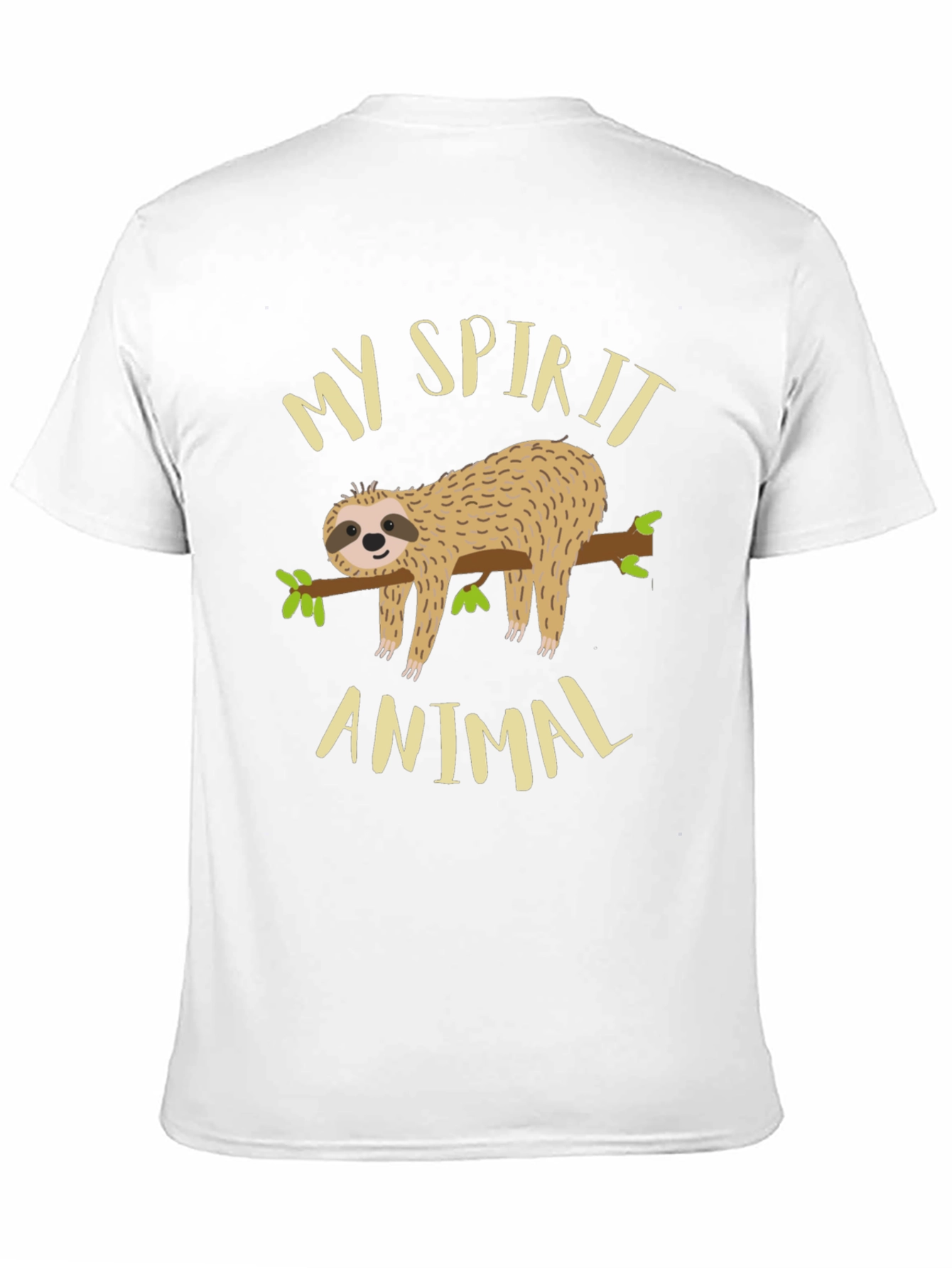My Spirit Animal Sloth Graphic Tee - Relaxed Fit