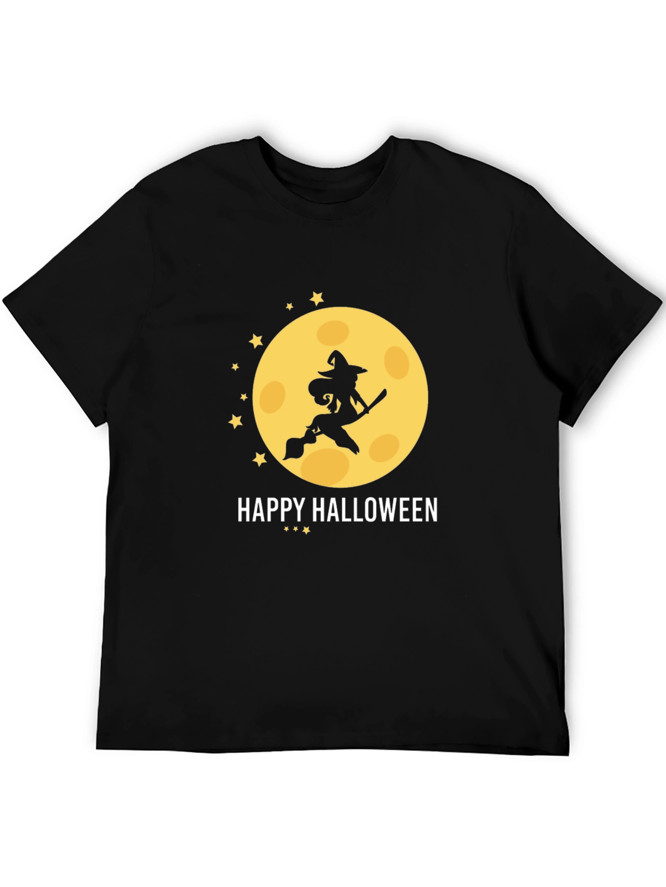 Halloween Witch Moon T-Shirt - Spooky Season Apparel