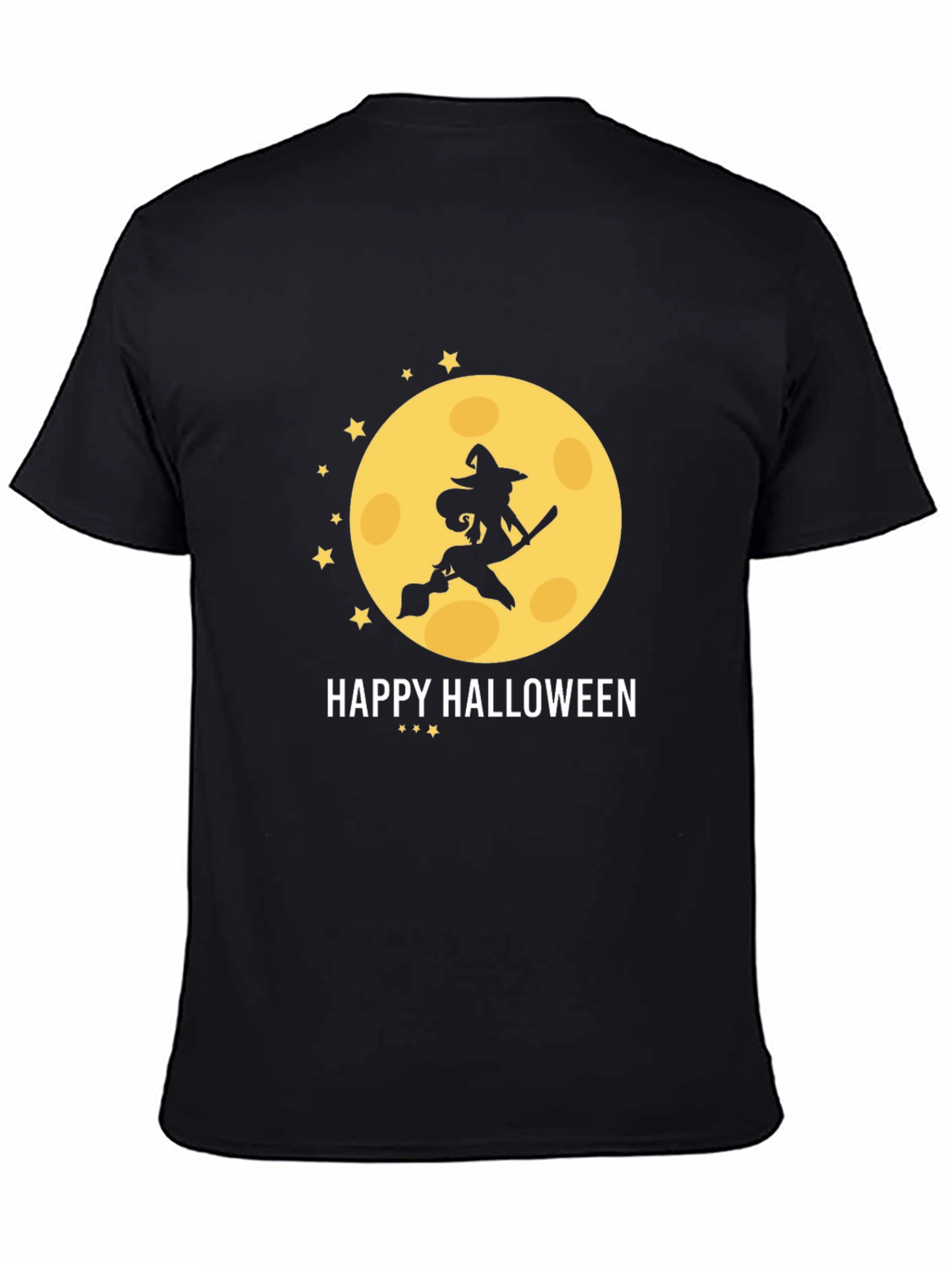 Halloween Witch Moon T-Shirt - Spooky Season Apparel
