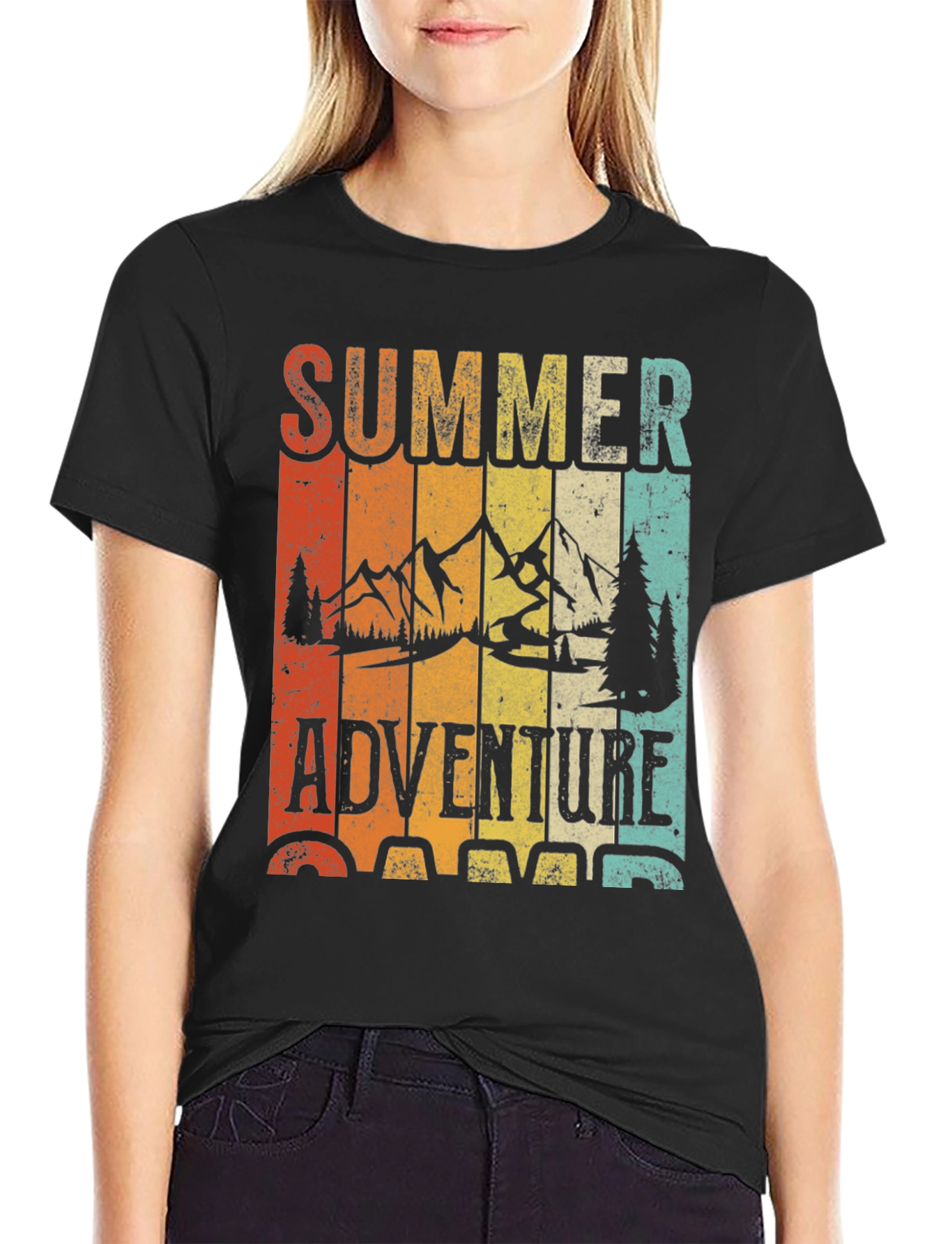 Summer Adventure Retro Graphic Tee
