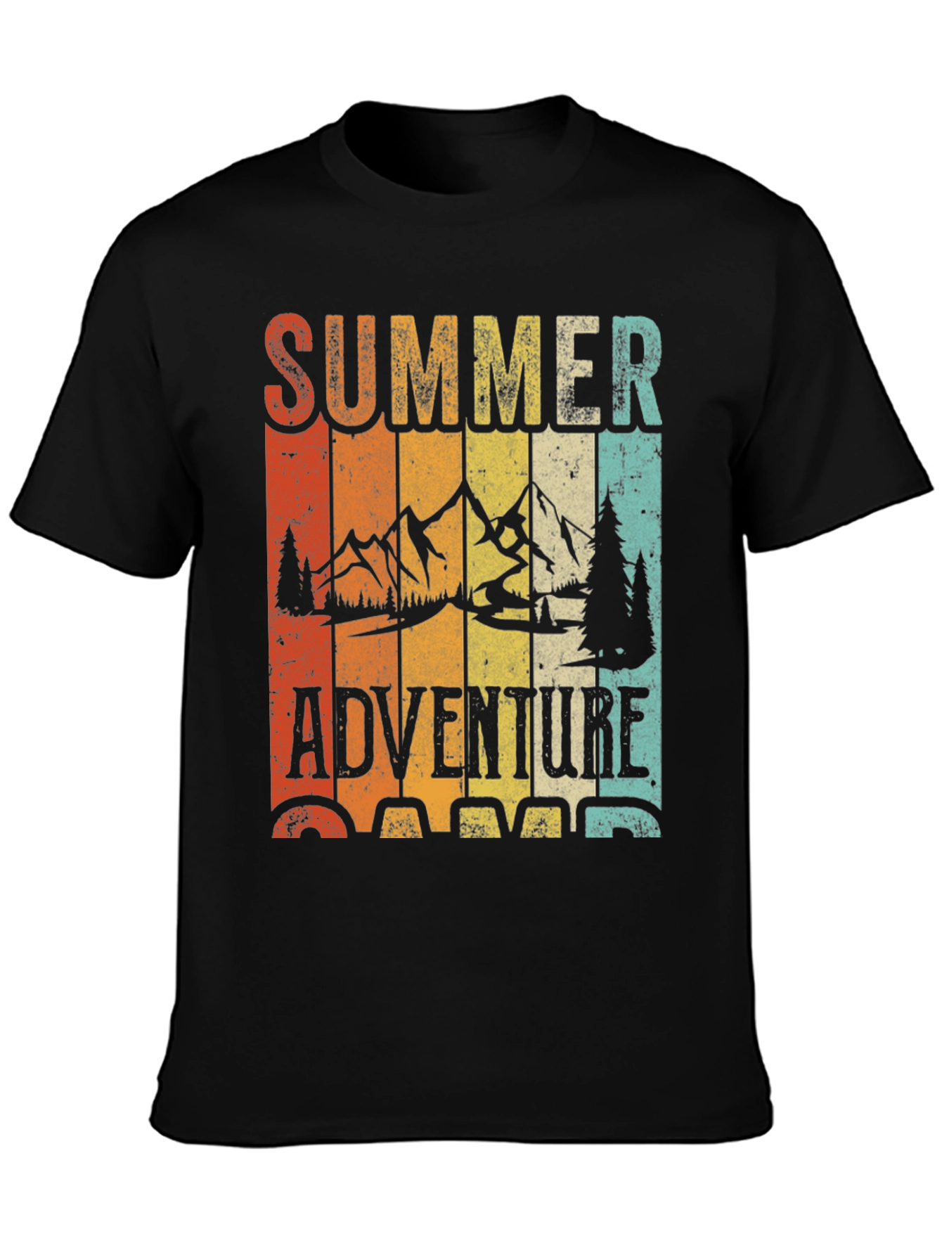 Summer Adventure Retro Graphic Tee