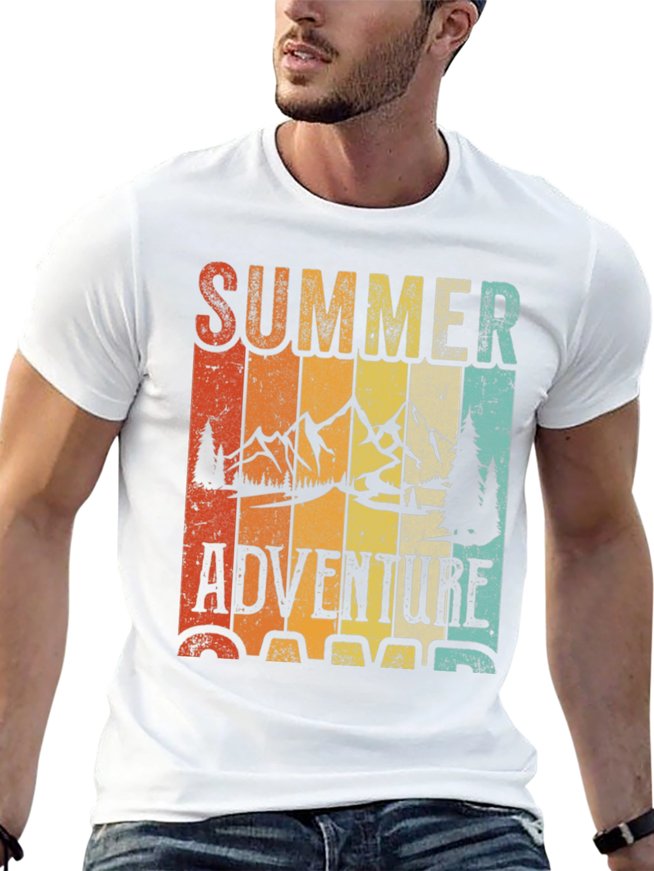 Summer Adventure Retro Graphic Tee