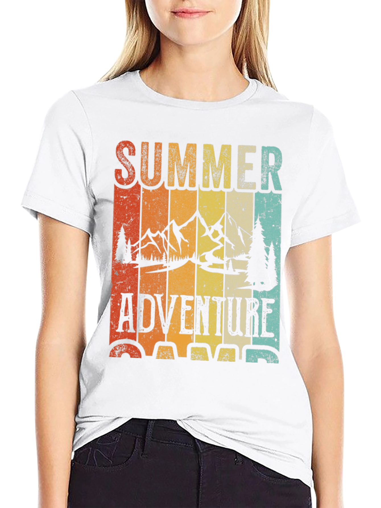 Summer Adventure Retro Graphic Tee