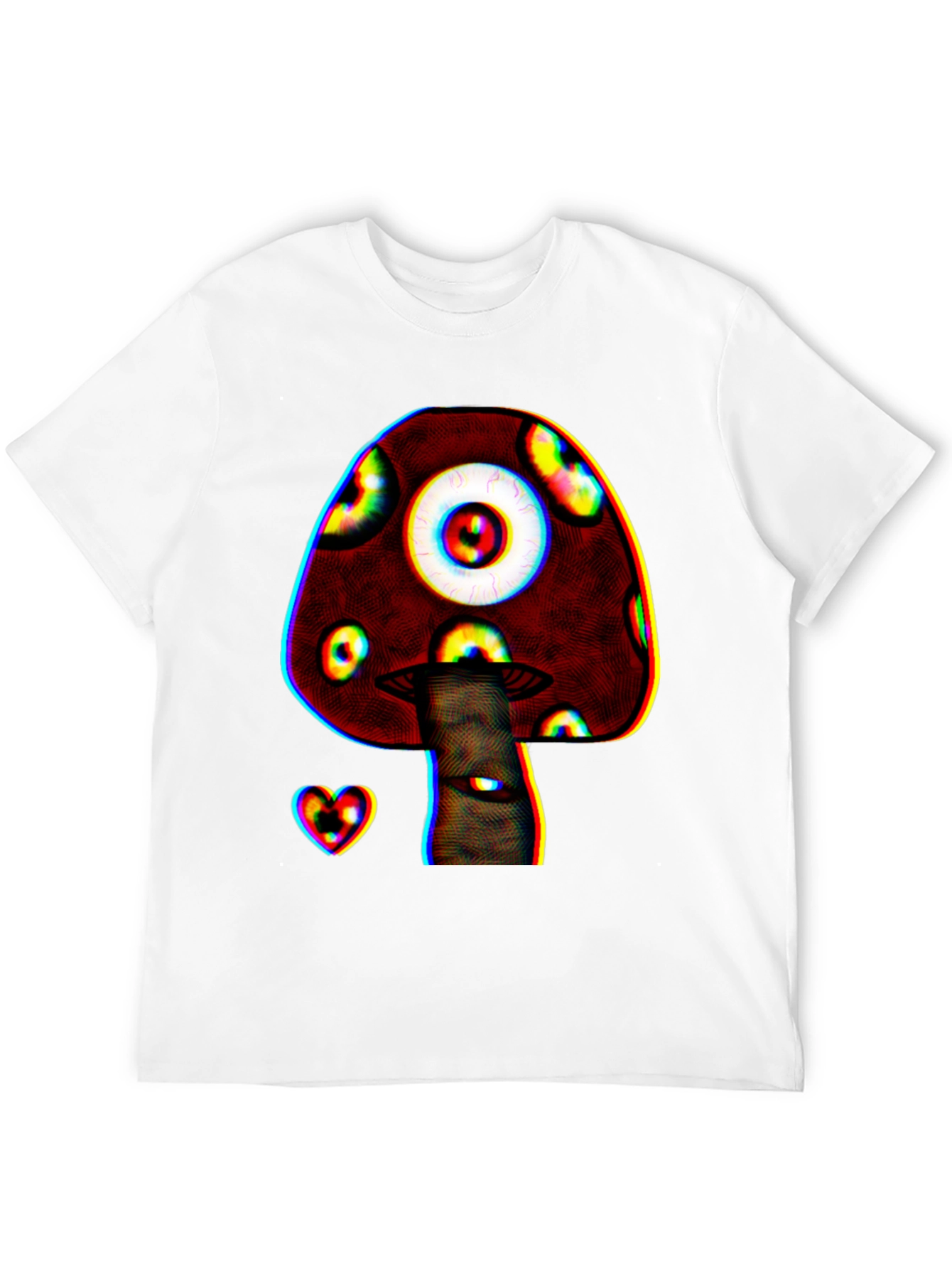 Psychedelic Mushroom Eye Graphic T-Shirt