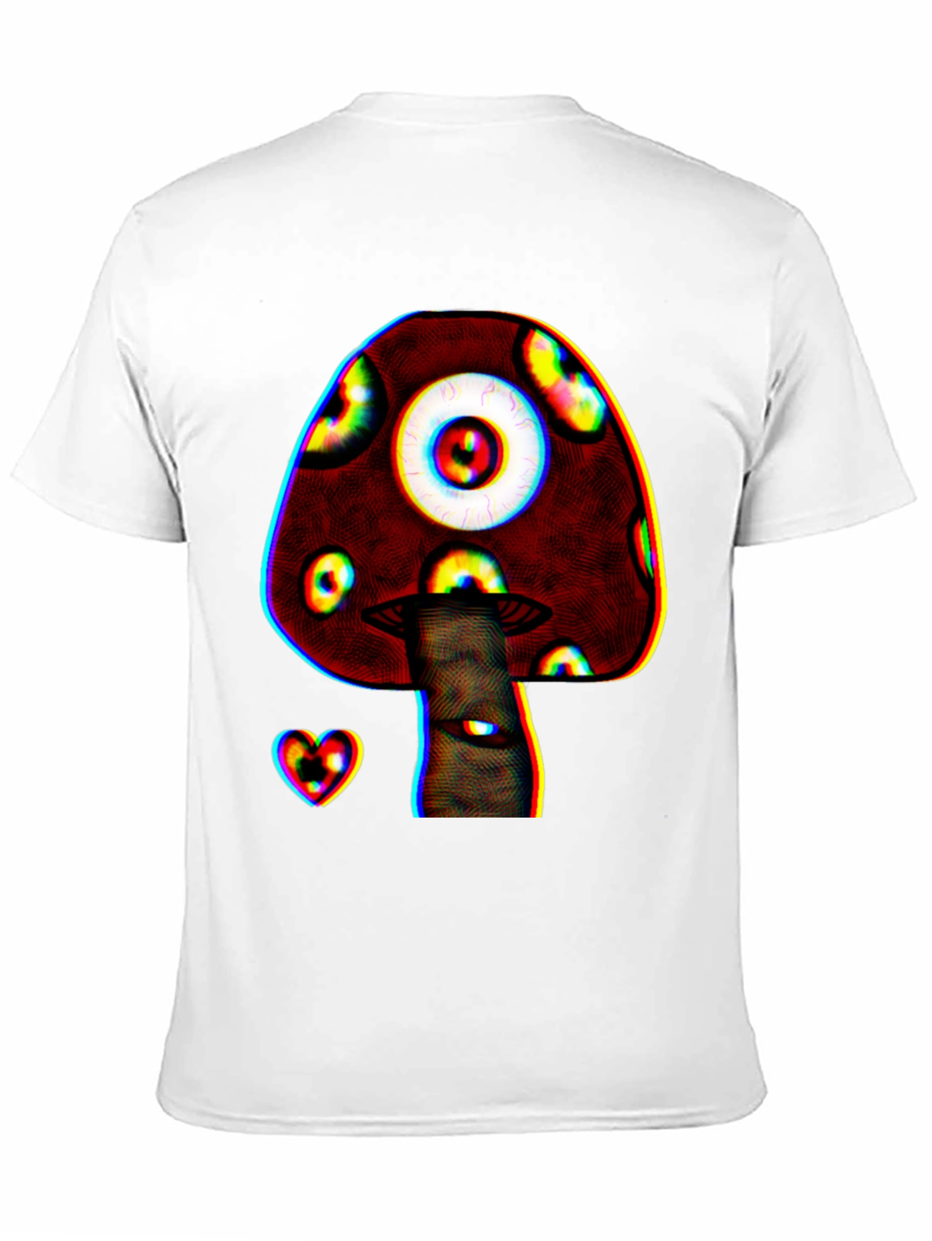 Psychedelic Mushroom Eye Graphic T-Shirt