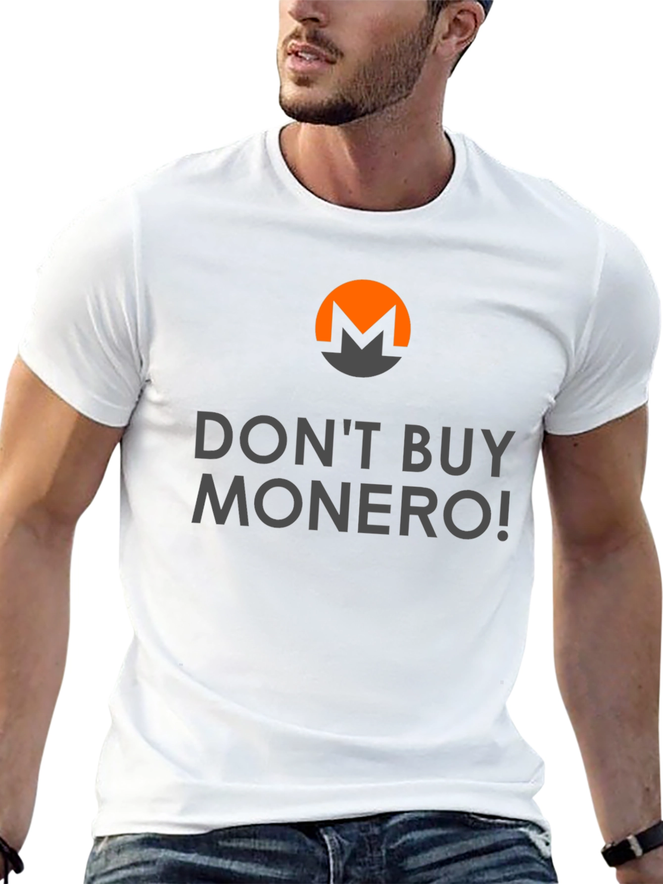 Dont Buy Monero Graphic Tee - Black
